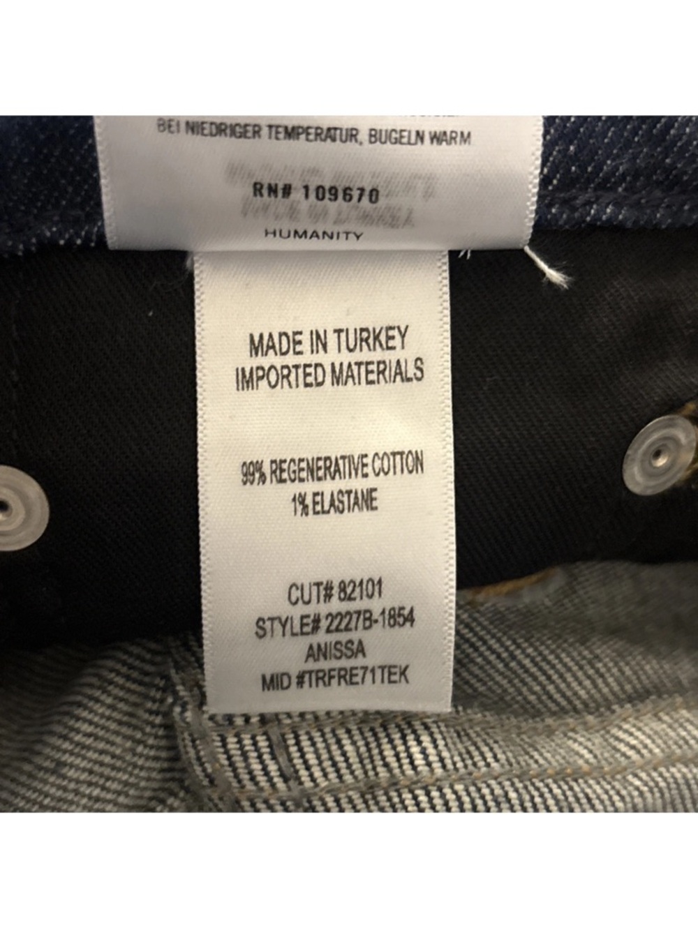anthropologie Citizens of Humanity Women’s Mid Rise Dark Wash Denim Jeans Sz 28 - Picture 7 of 13